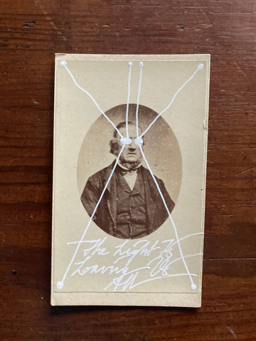 The Light Is Leaving Us All - Small Cabinet Card 123