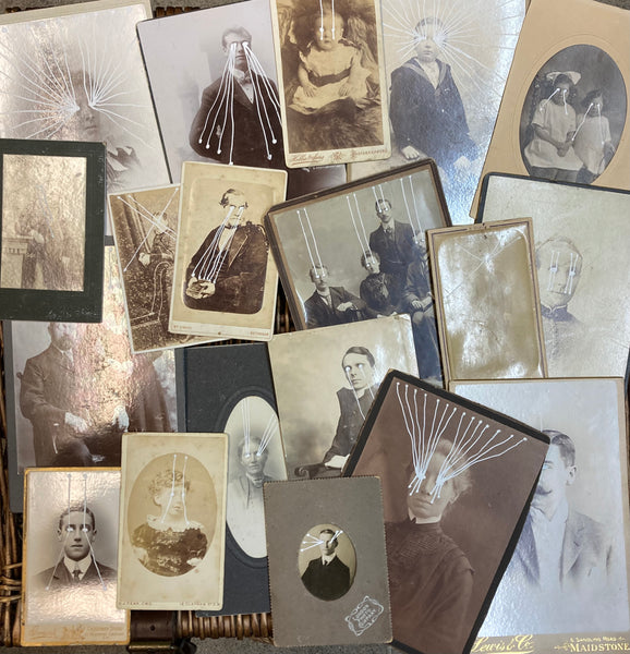 THE LIGHT IS LEAVING US ALL Cabinet Card — chosen for you by David