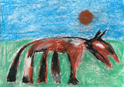 Horsey At Pasture III