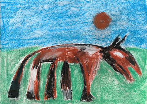 Horsey At Pasture III