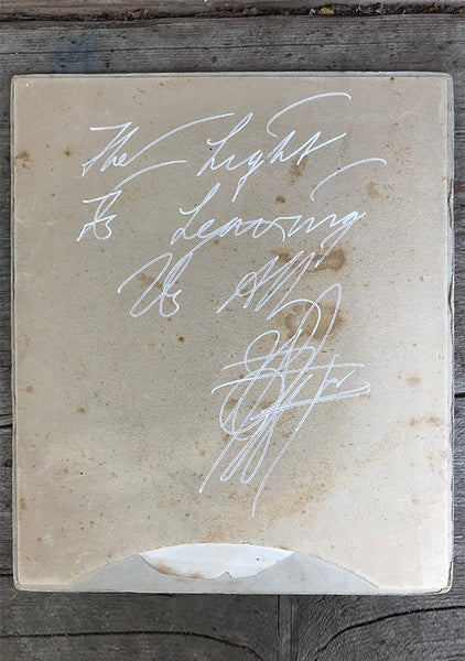 The Light Is Leaving Us All - Cabinet Card (150x175mm)
