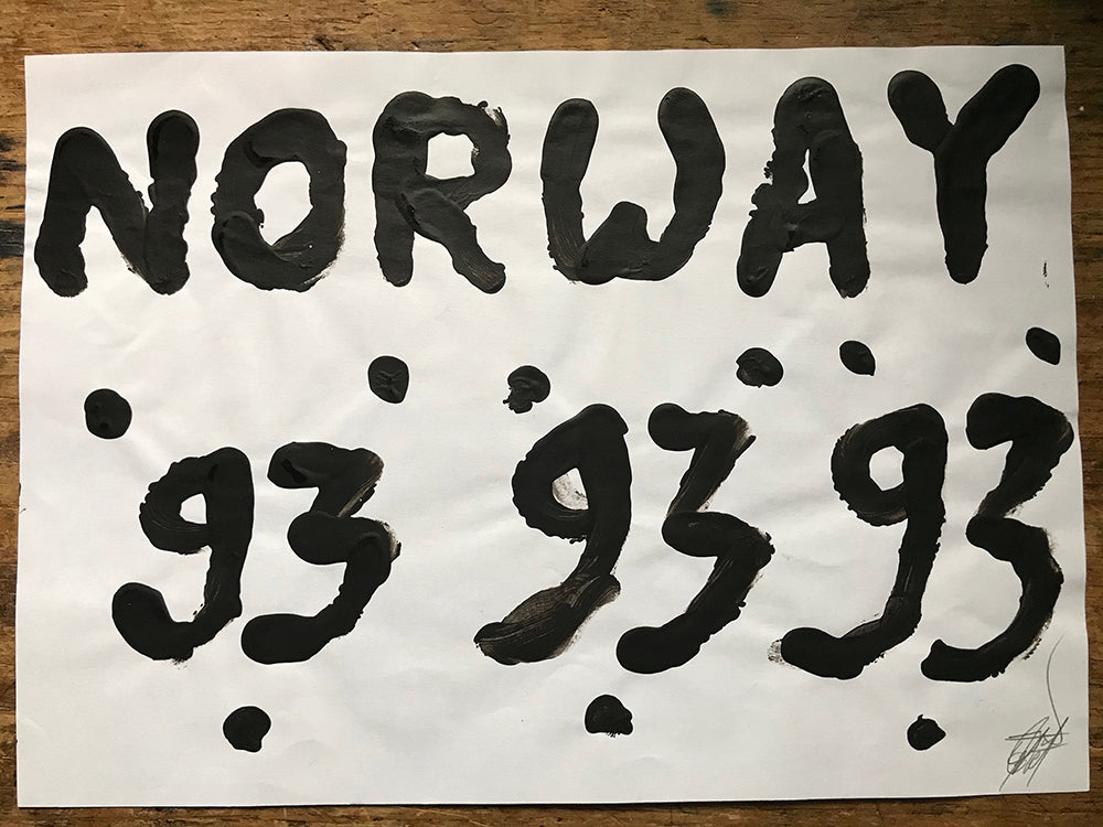 Scribbles, Scrawls, And Signs: Norwegian Channellings I