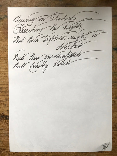 Scribbles, Scrawls, And Signs: Soft Black Stars