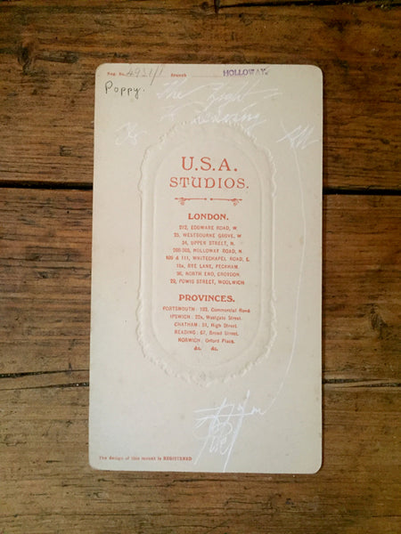 The Light Is Leaving Us All - Cabinet Card (130x230mm)
