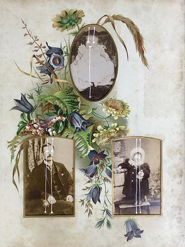 The Light Is Leaving Us All - Decorative Flower Frame 1